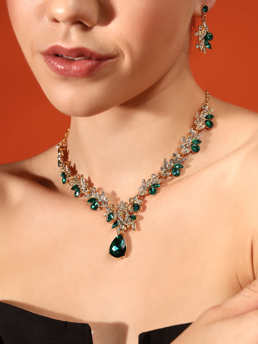 Emerald Bloom Set