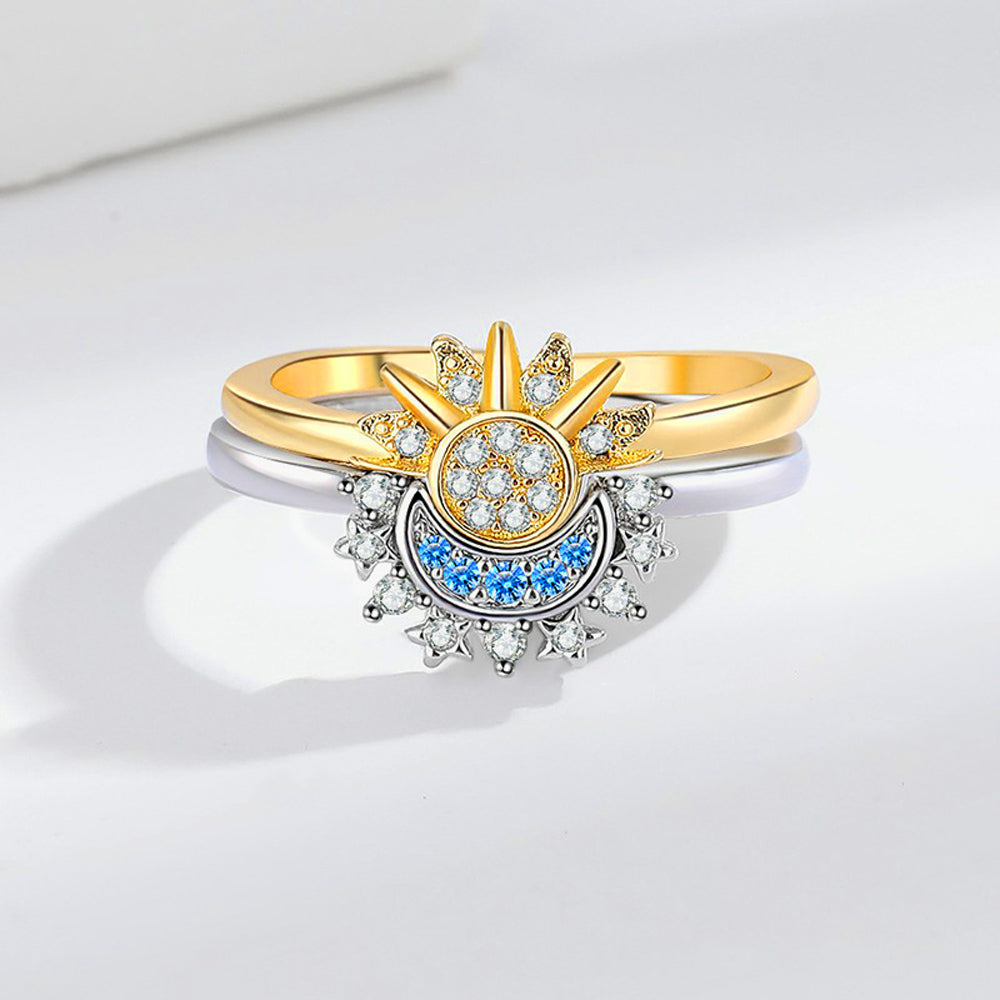 Sun & Moon Bestfriend Ring