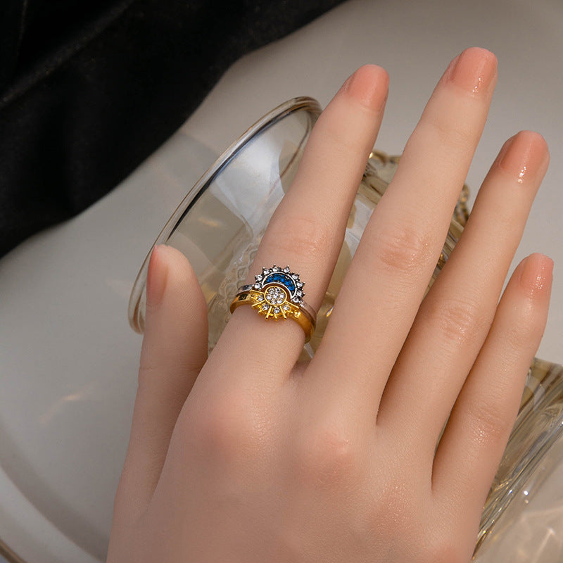 Sun & Moon Bestfriend Ring