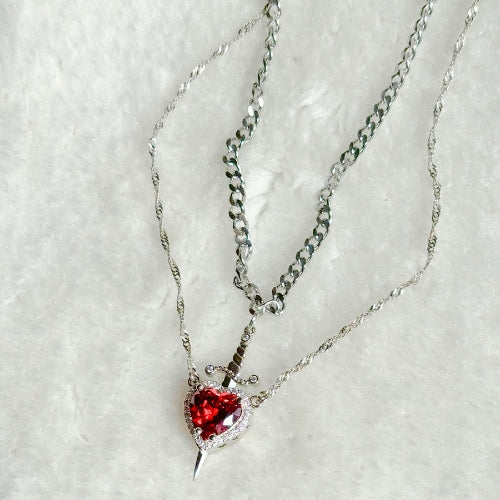 Forever in My Heart Couple Necklace
