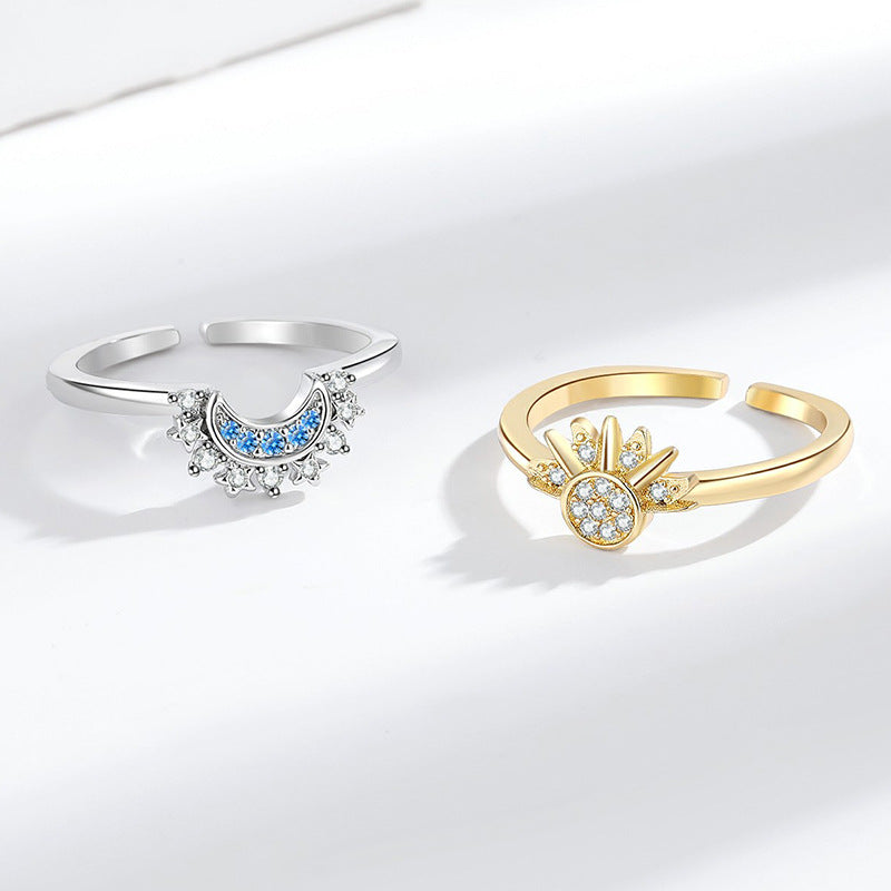 Sun & Moon Bestfriend Ring