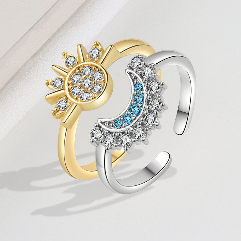 Sun & Moon Bestfriend Ring