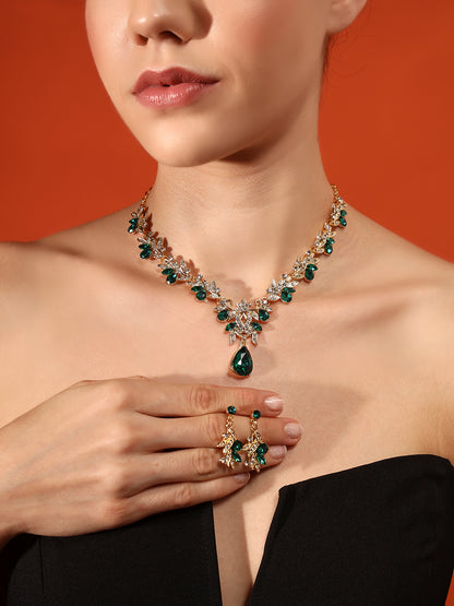 Emerald Bloom Set