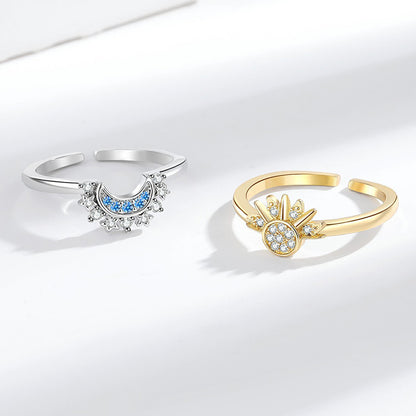 Sun & Moon Bestfriend Ring