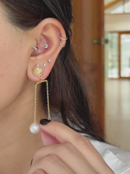 Bowie Signature 2-in-1 Earrings